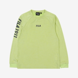 Fila Aurora Round - Poikien T Paita - Pale Lime | FI-51051